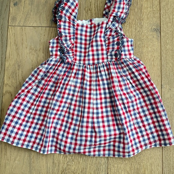 NWT Plaid Baby Girl Dress - Picture 1 of 3